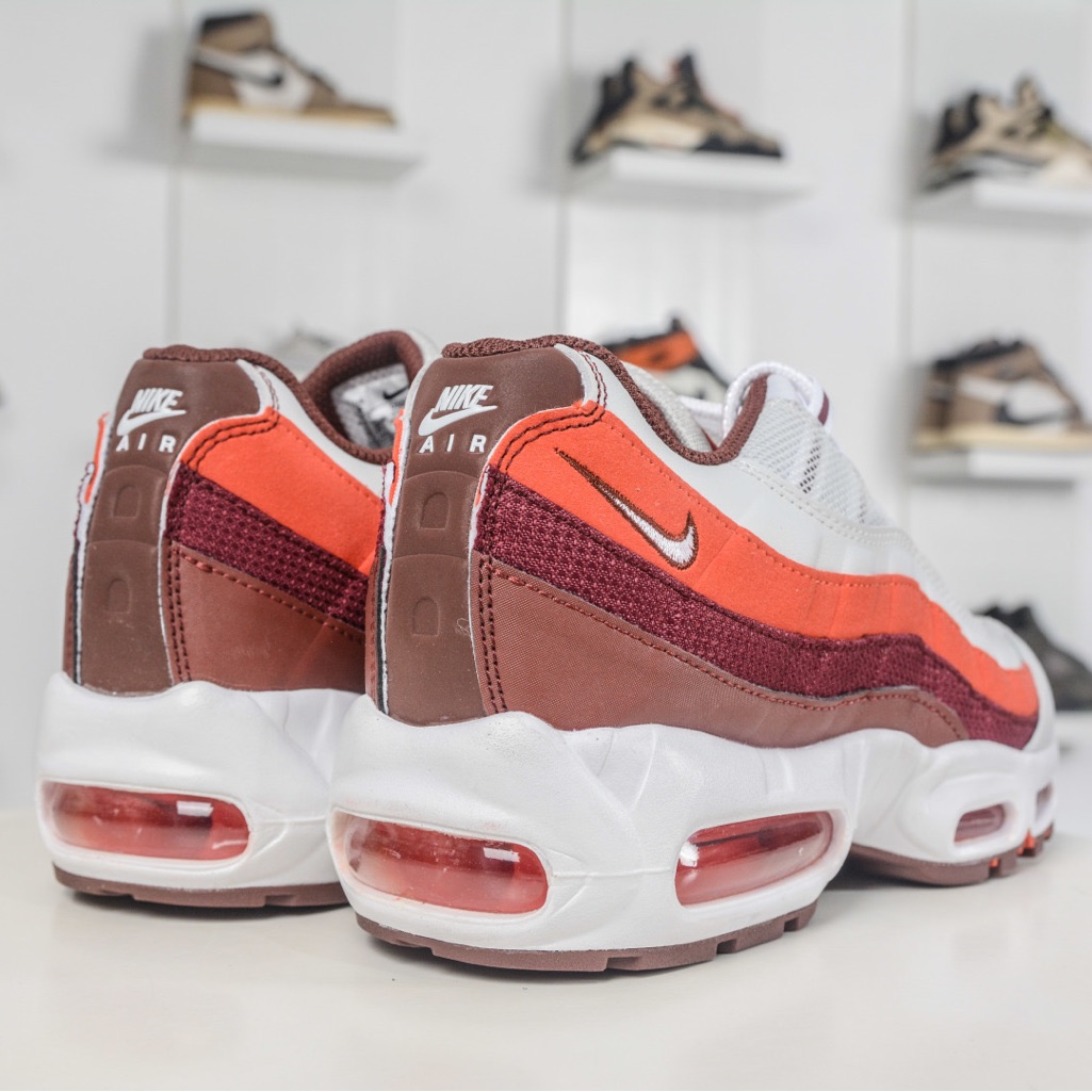 Nike Air Max 95 Red And White Sneakers